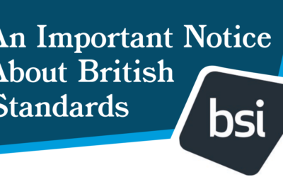 An Important Notice About British Standards